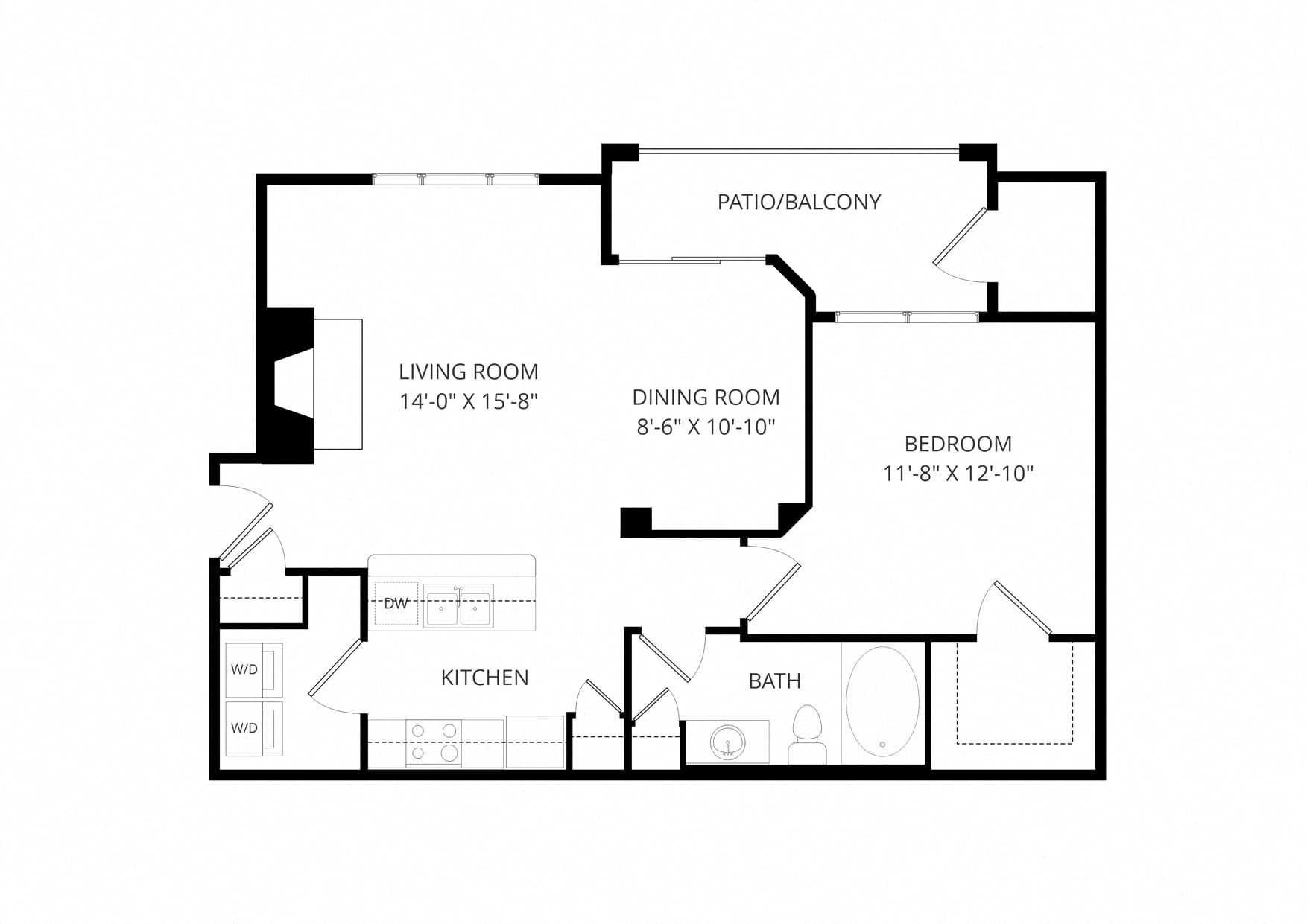 1C floor plan