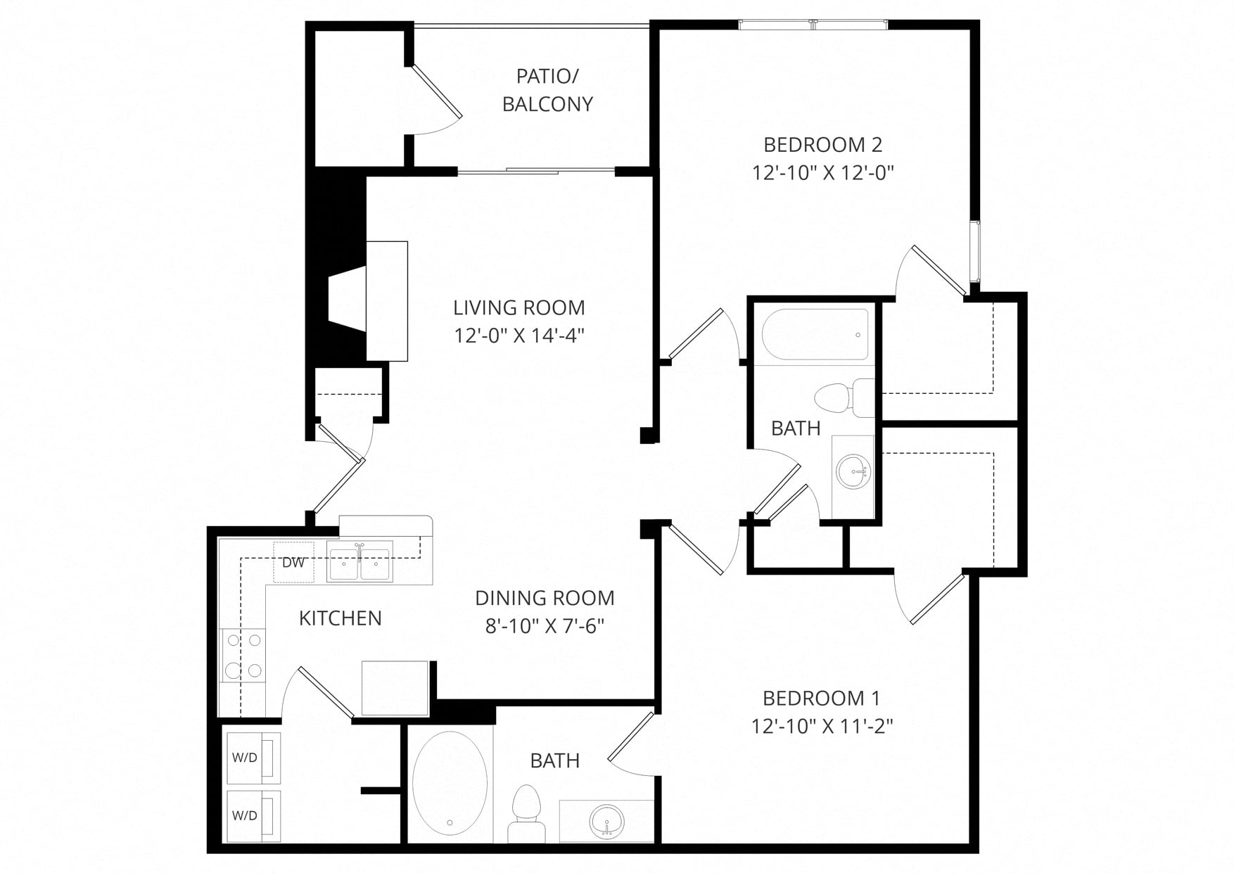 2D floor plan