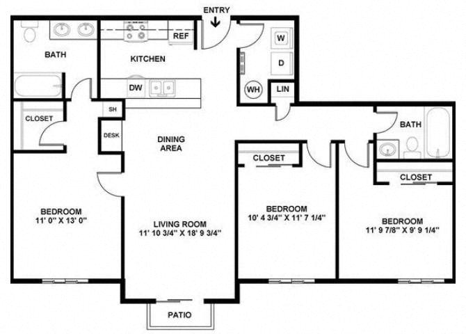 Toboggan floor plan