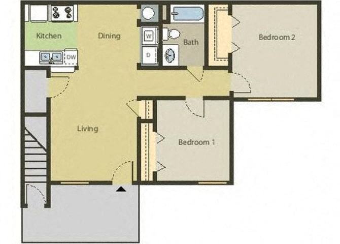 Hillcrest floor plan