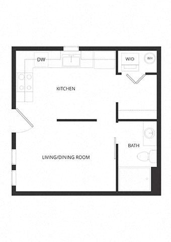 Studio Chisholm floor plan