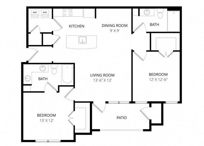 The Patriot floor plan