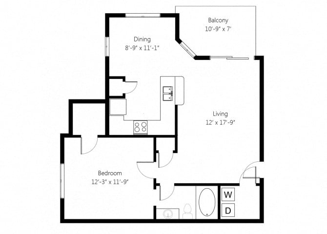 A1 floor plan
