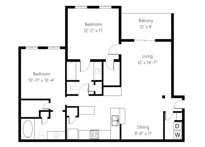 B2 floor plan