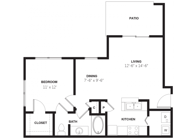 A1 floor plan