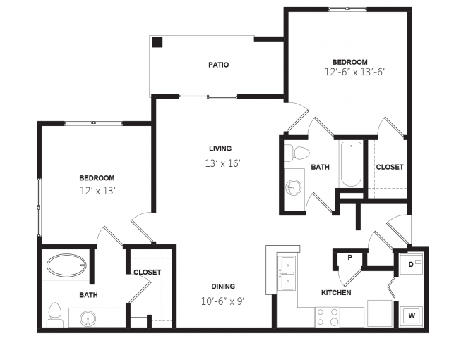 B2 floor plan