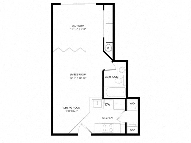 Floor-plan diagram at Bolero.