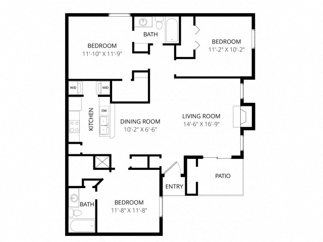 Floor-plan diagram at Motif.