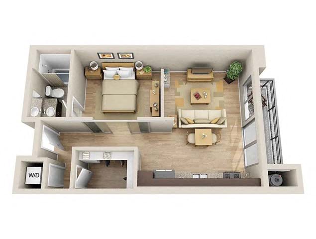 S2_Studio floor plan