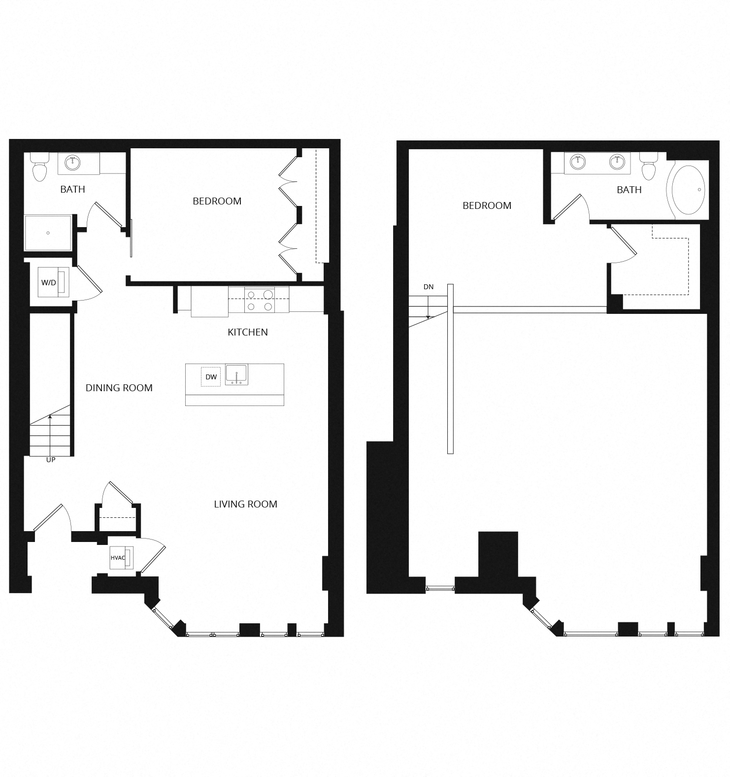Holmes Townhome floor plan