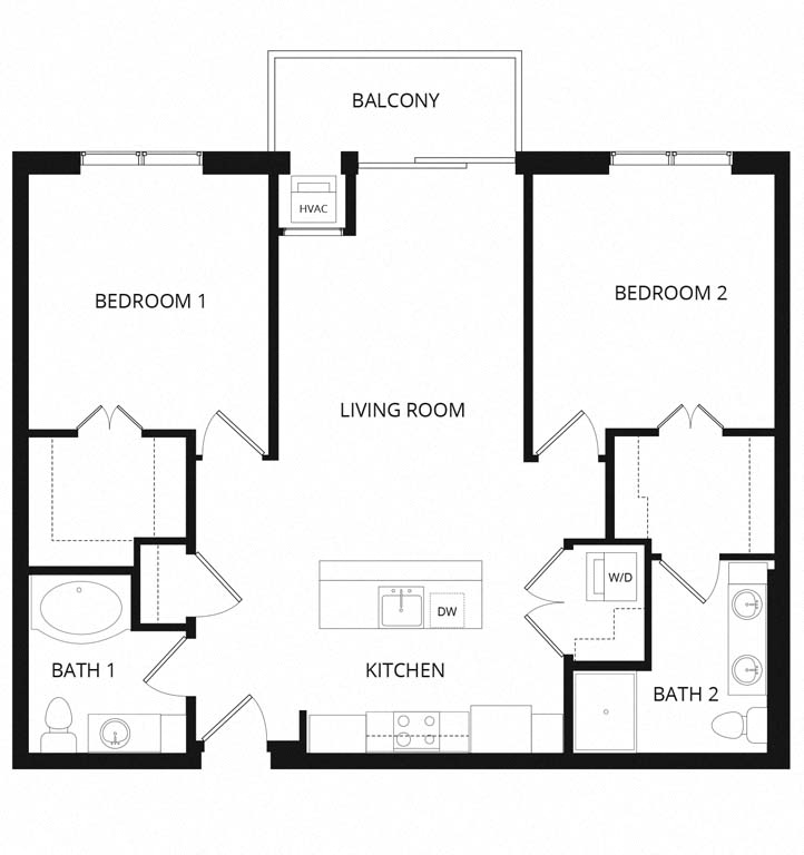 Nicollet floor plan