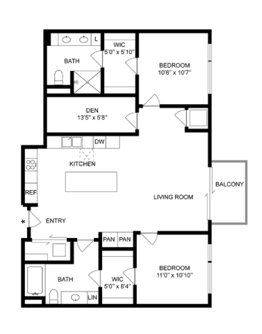 Garland floor plan