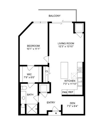 Humphrey A10 floor plan