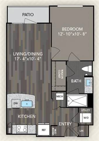 A1 floor plan
