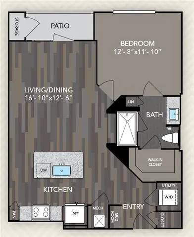 A2 floor plan