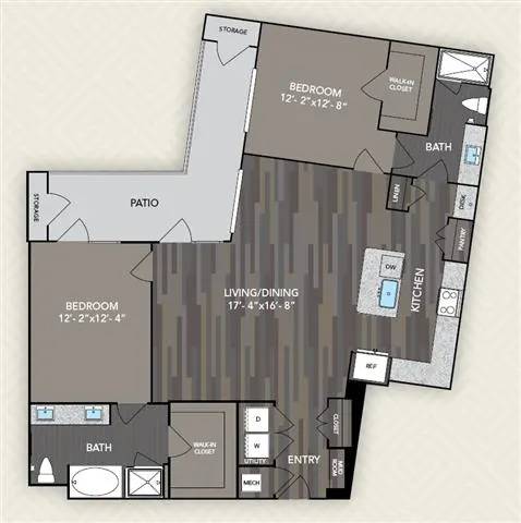 B4 floor plan