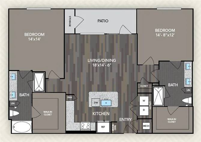 B5 floor plan