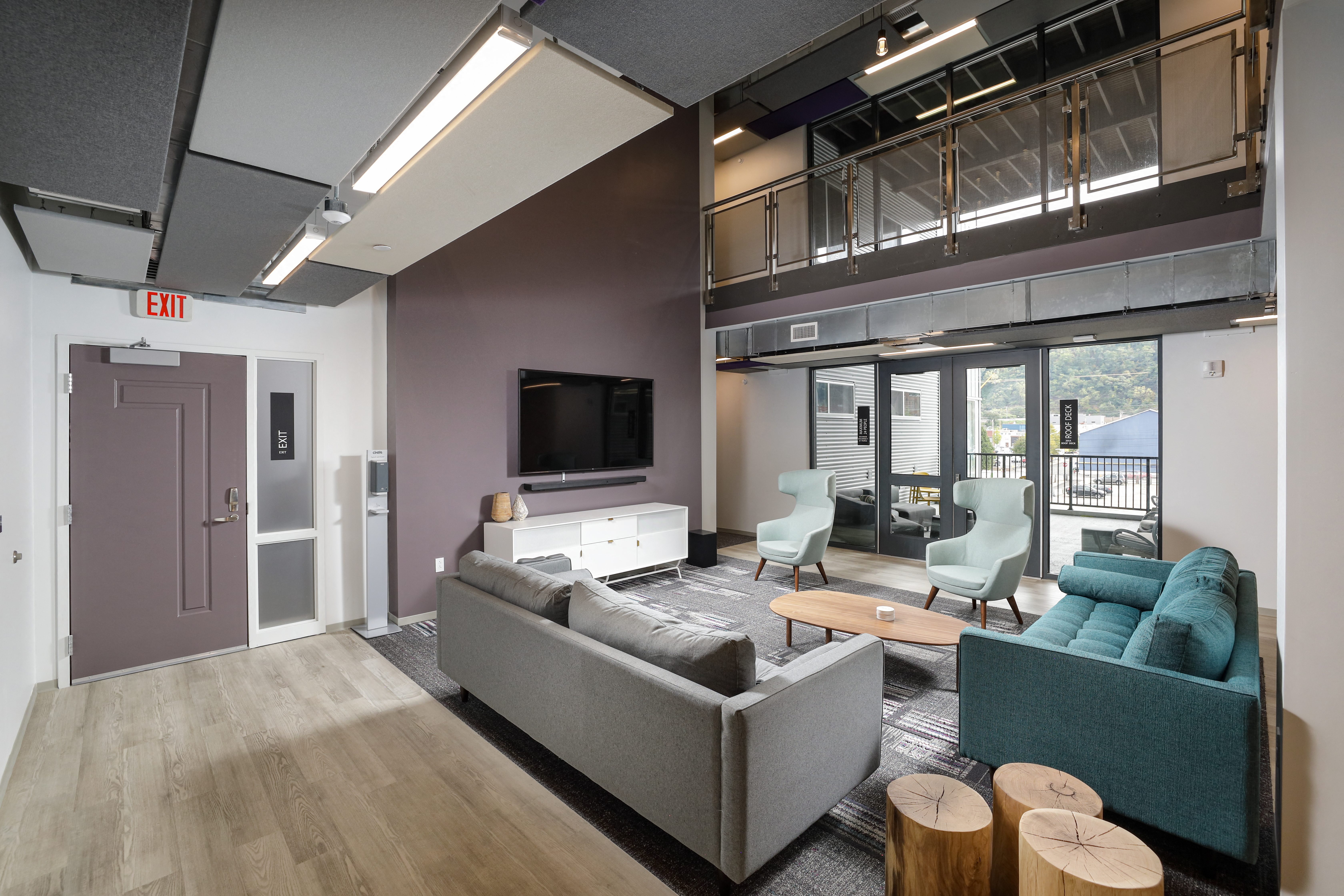 Co-Living Media Area