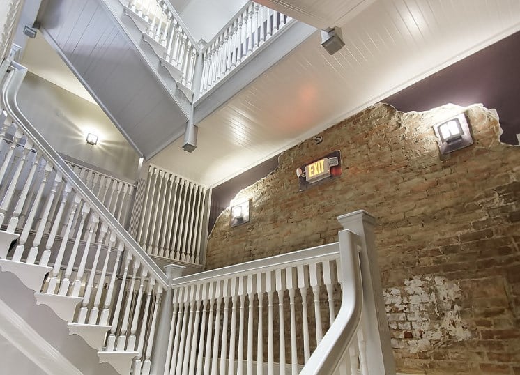 Original Architectural Features in the Common Spaces at Tremont Terraces Apartments in Cleveland, Integrity Realty LLC