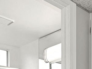 Copious and well designed in-unit storage.