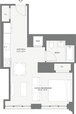 Floorplan image of apartment 247
