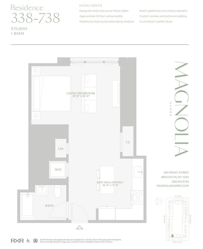 Floorplan image of apartment 638