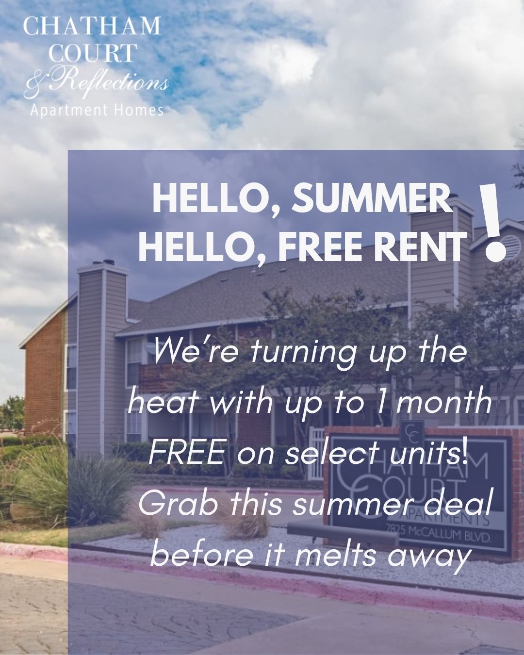 Chatham Court Reflections Apartments in Dallas TX