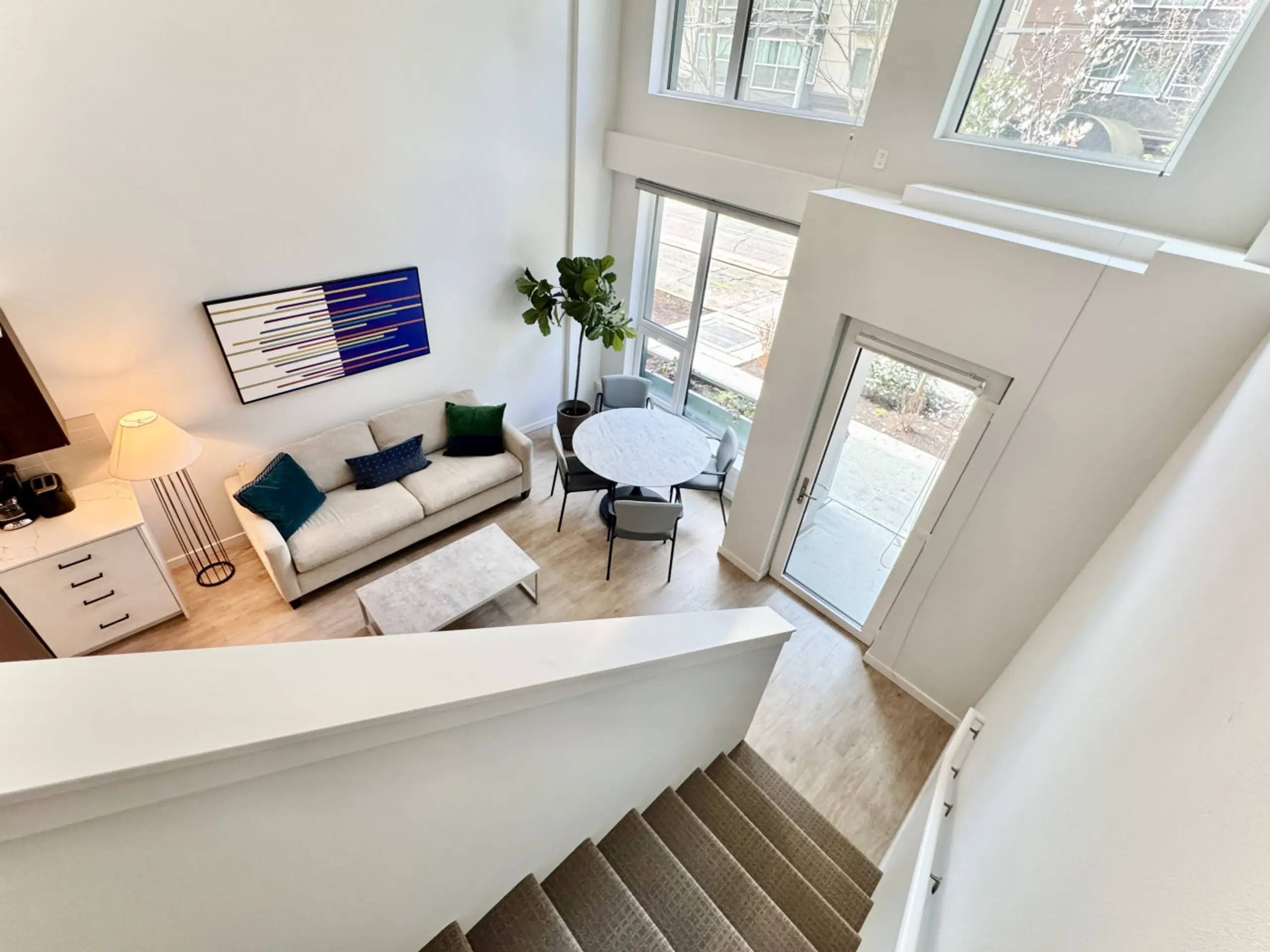 Apartment interior at Ellie Passivhaus