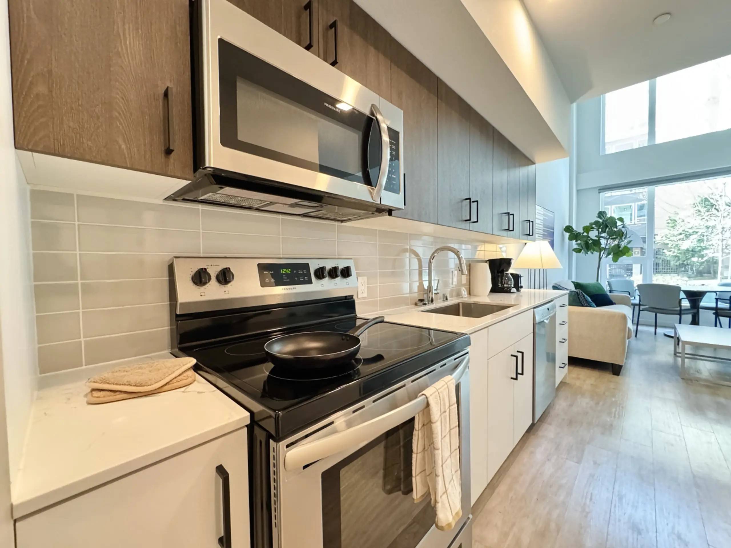 Apartment interior at Ellie Passivhaus