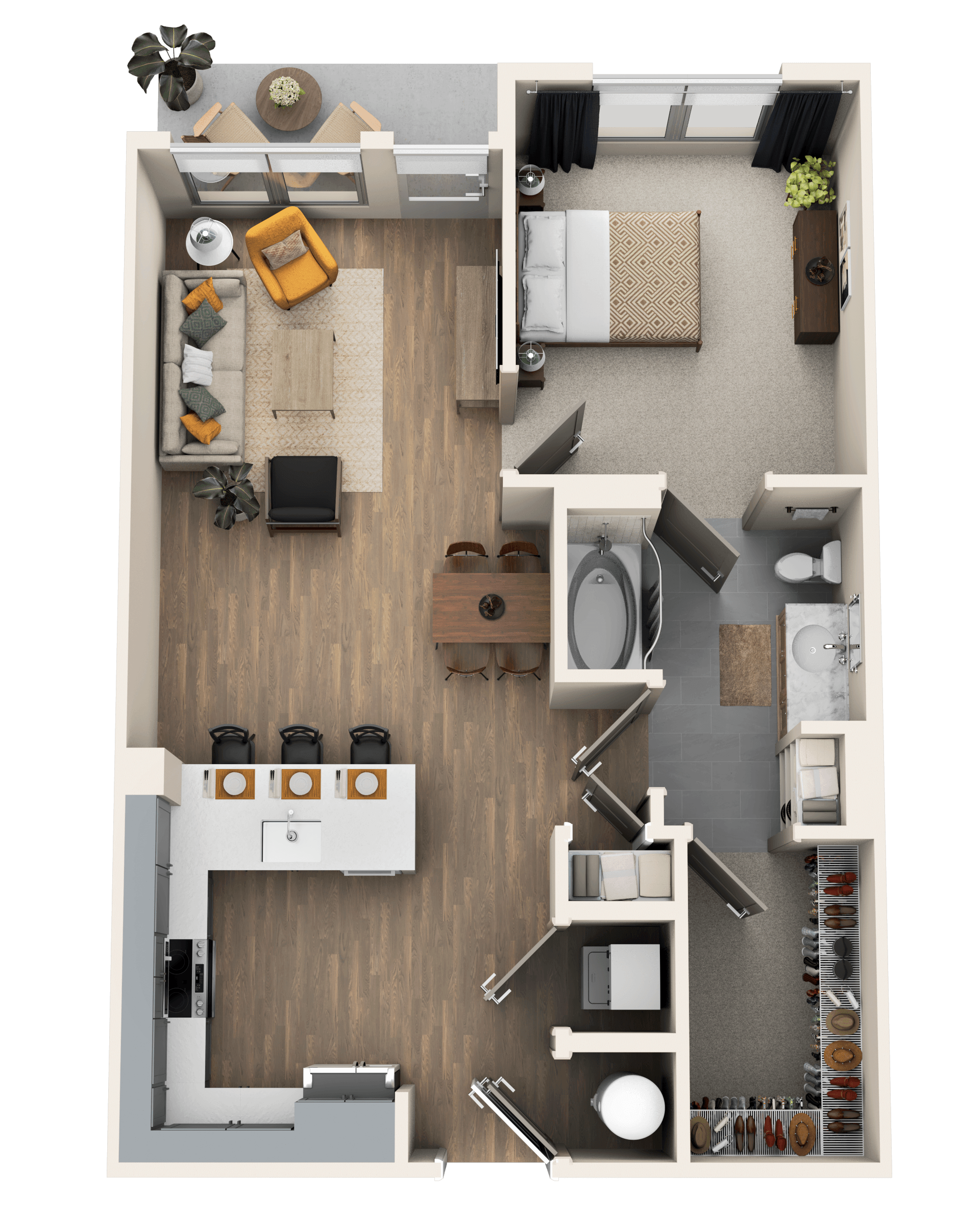 A1b Floor Plan