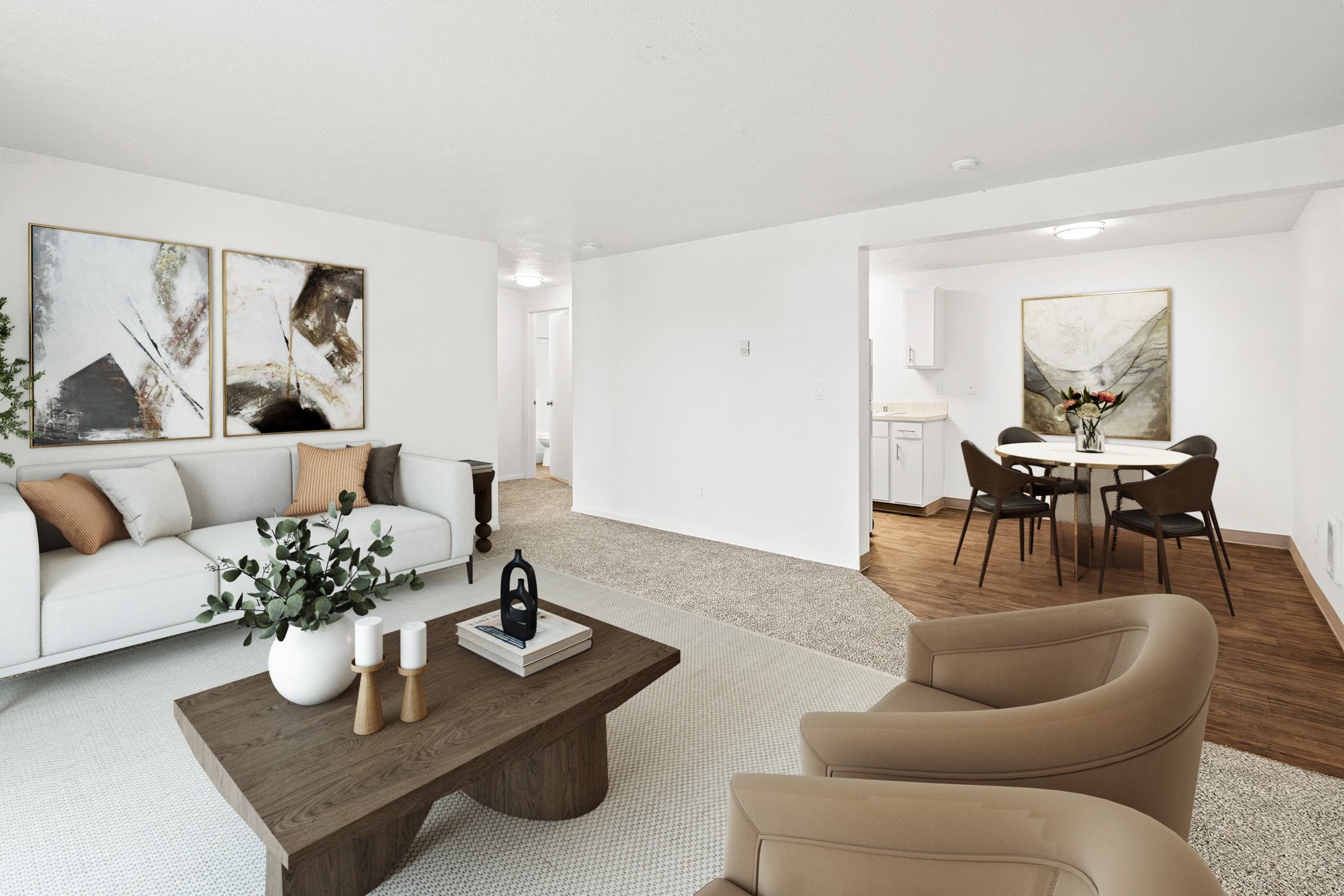 Living Area at North Pointe, Post Falls, ID