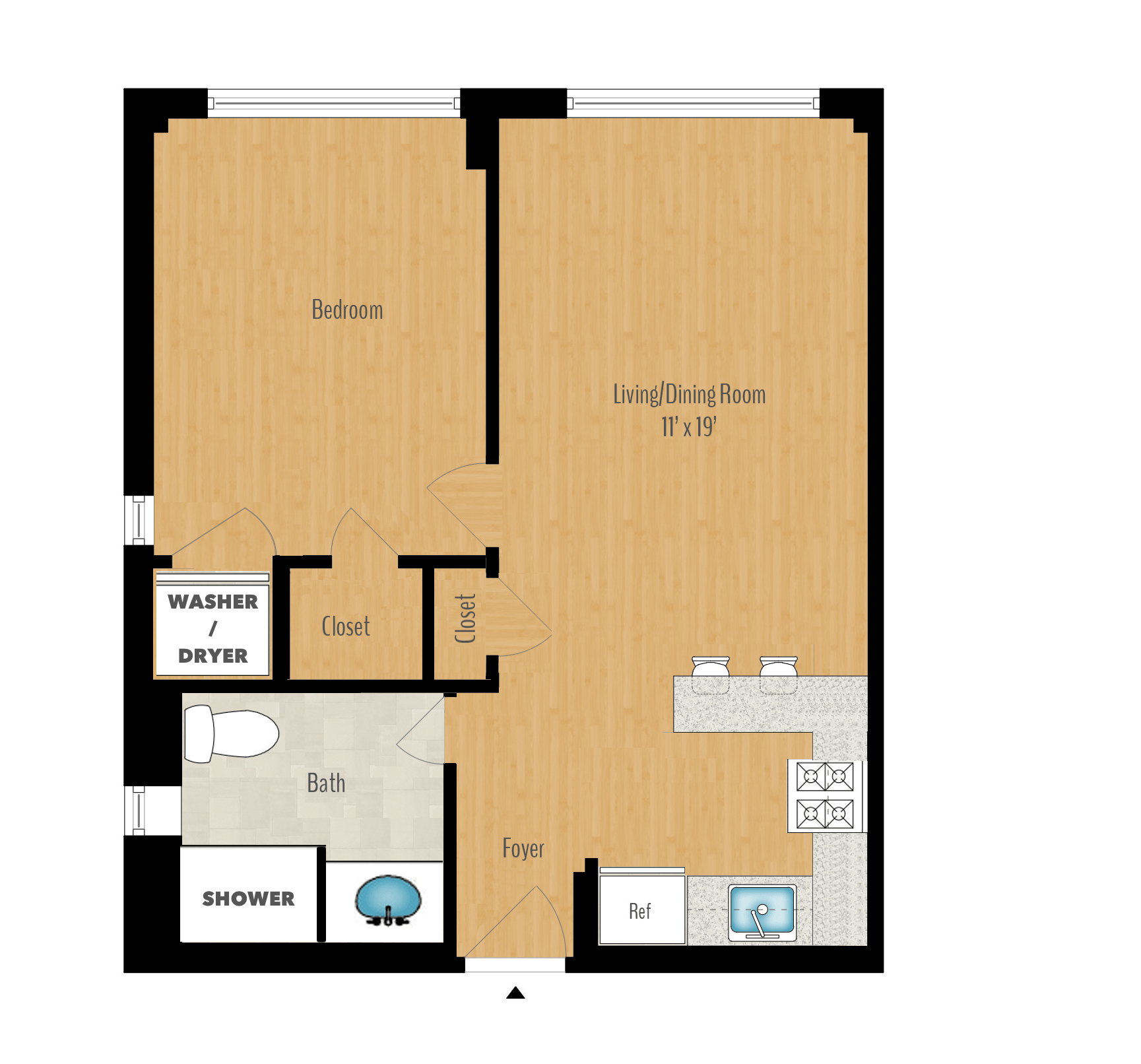 1 Bedroom Image