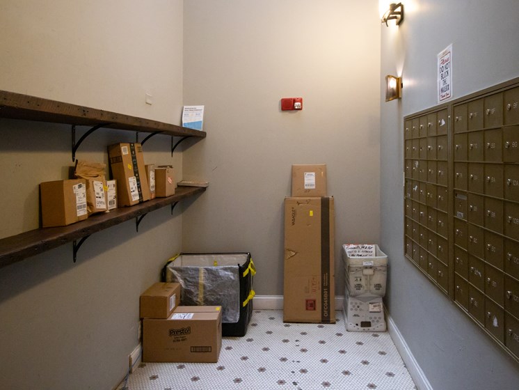 Clinton Street Lofts Mailroom