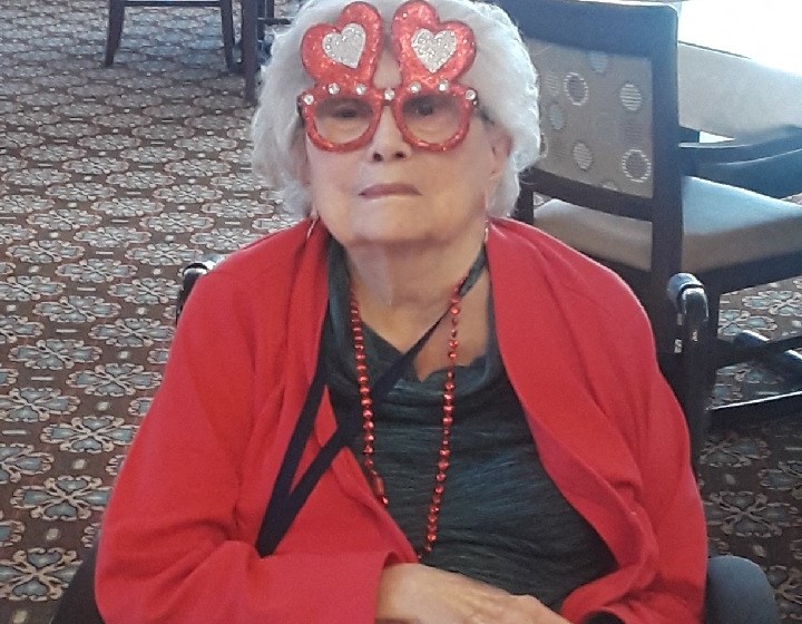 Lady with glasses at Savannah Grand of West Monroe, Louisiana, 71291