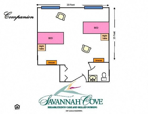 Maitland Companion Floor Plan Maitland Companion Floor Plan at Savannah Cove of Maitland, Florida, 32751