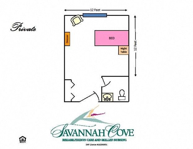 WPB Private Floor Plan WPB Private Floor Plan at Savannah Cove of Palm Beach, West Palm Beach, Florida