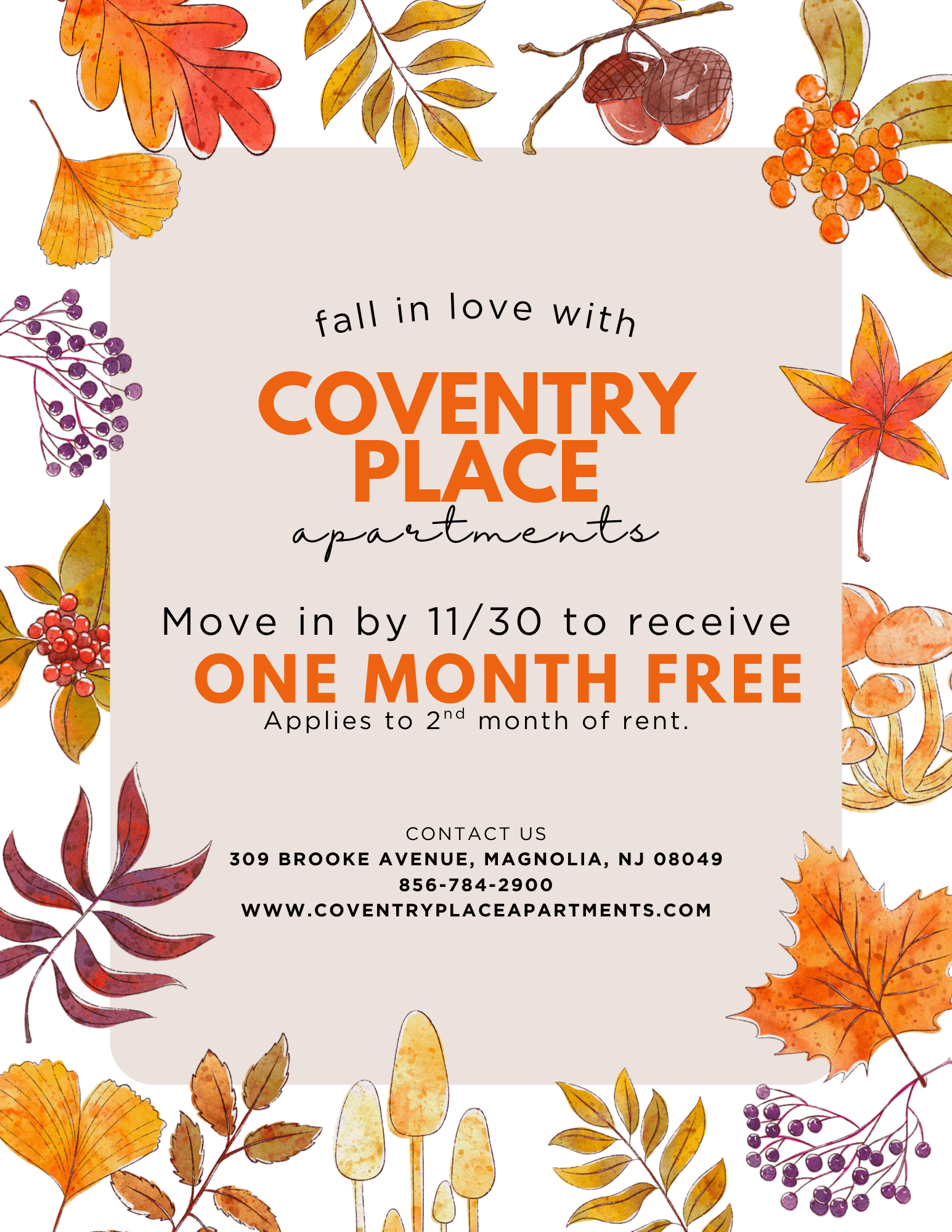 Coventry Fall Special