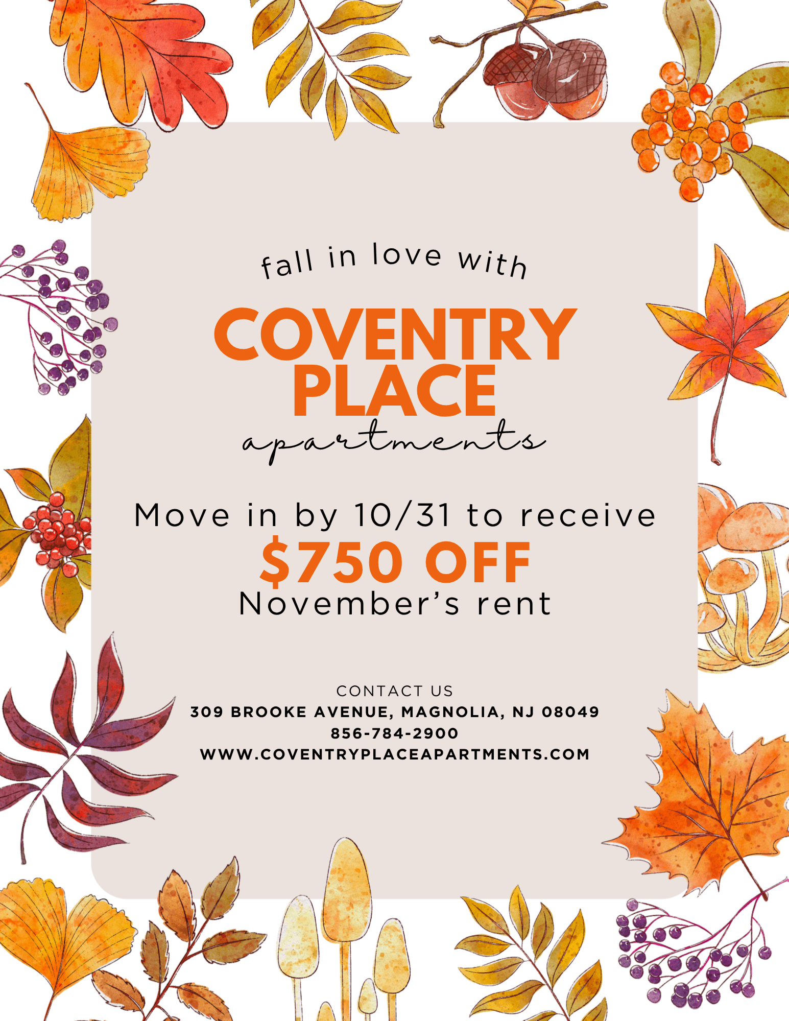 Coventry Fall Special