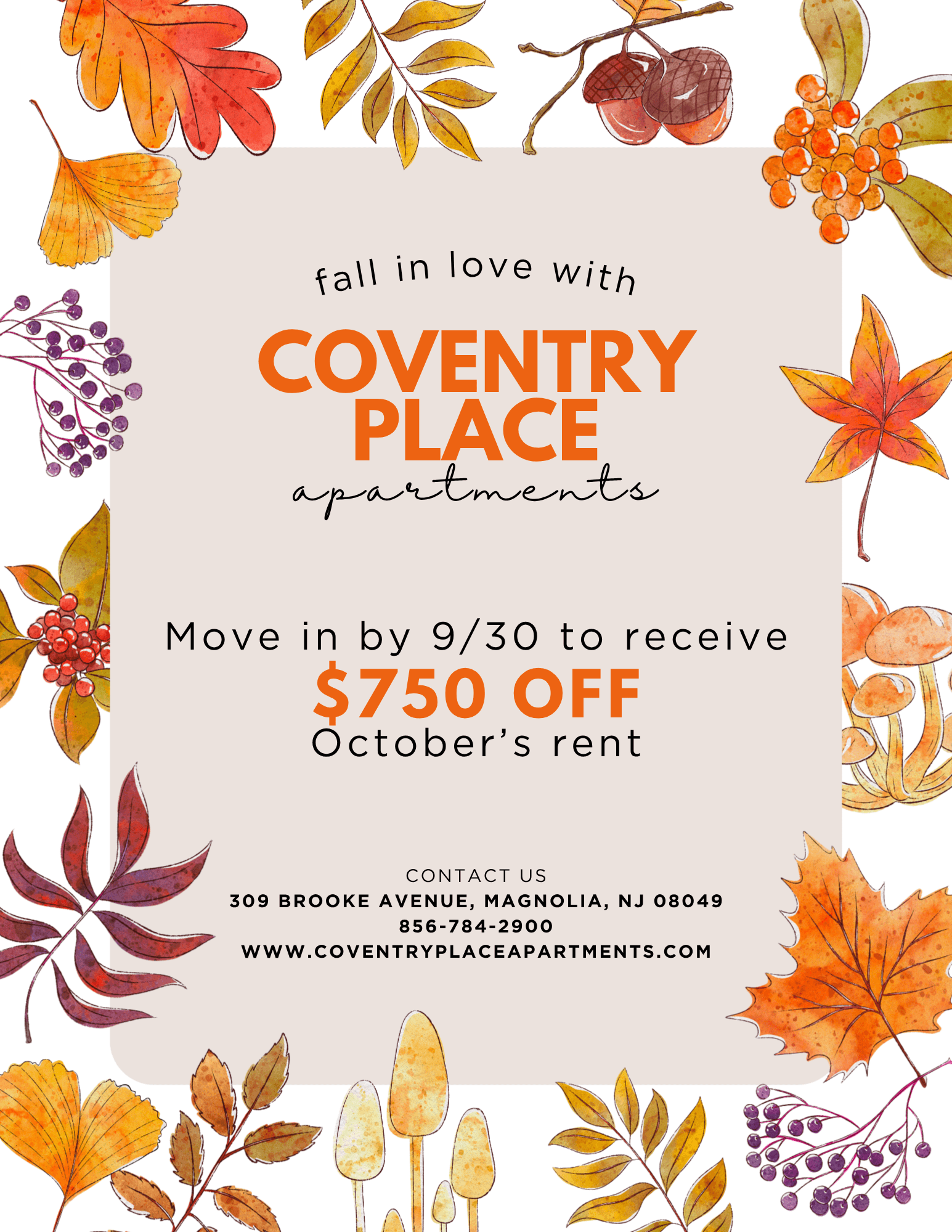 Coventry Fall Special