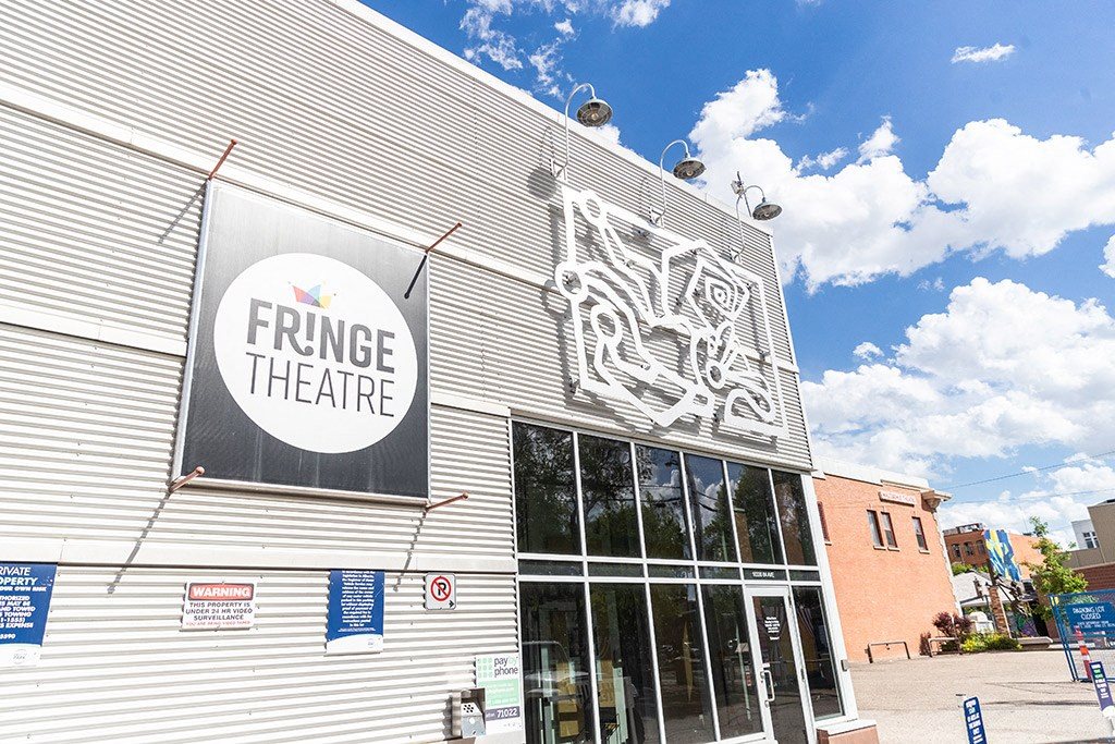 Fringe Theatre Whyte Avenue Old Strathcona Edmonton Alberta Fringe Festival