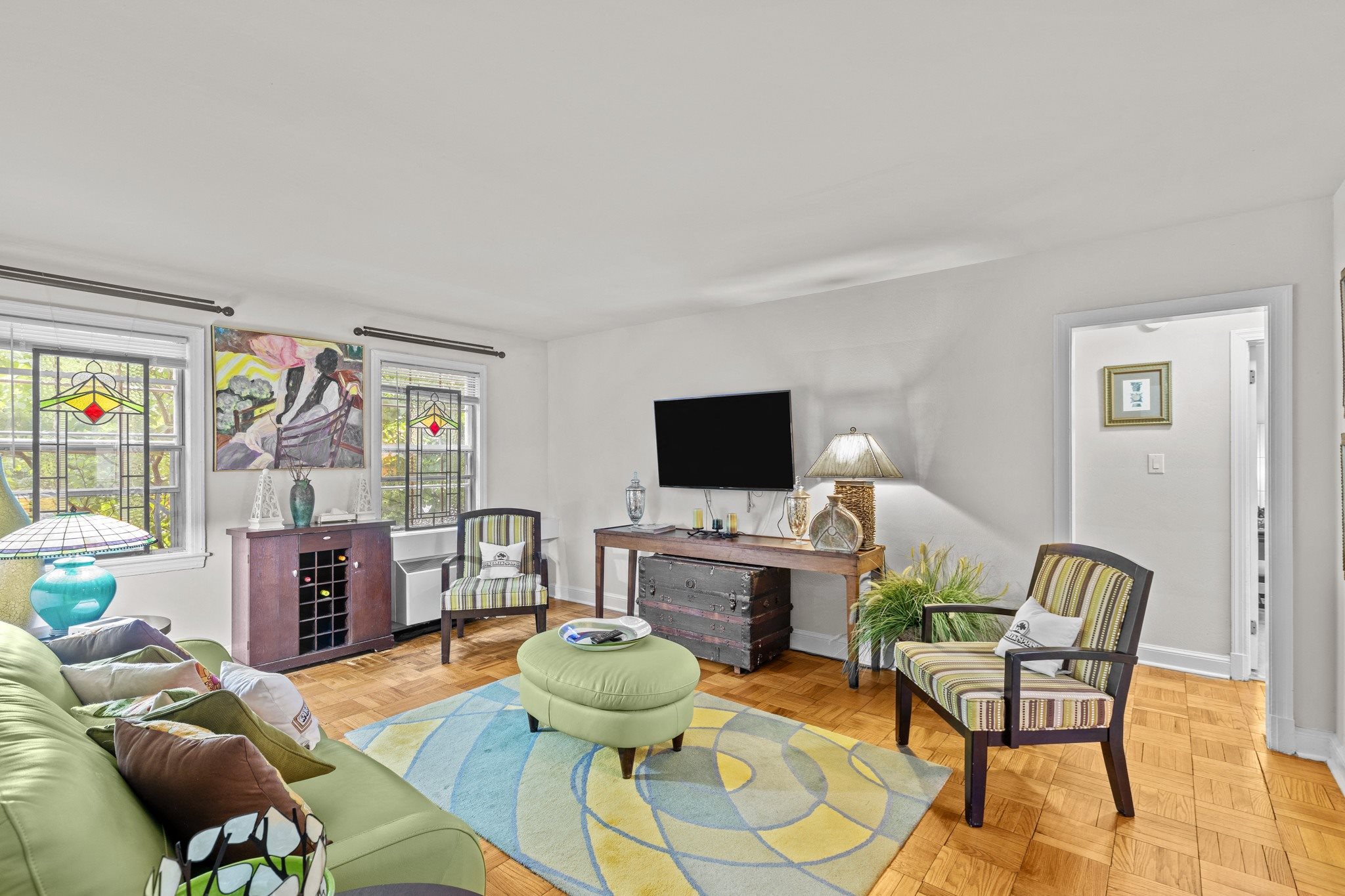 Rock Creek Spring Apartments Model Living space