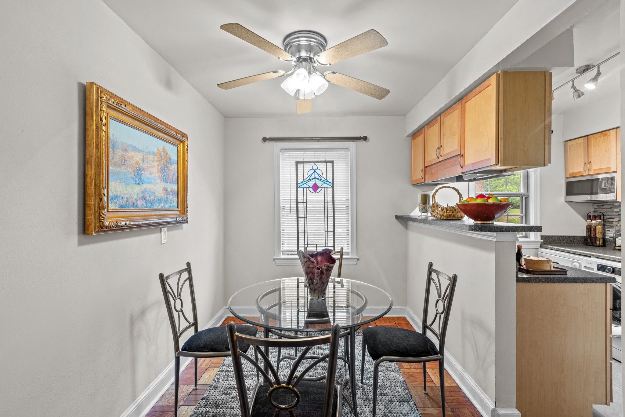 Rock Creek Spring Apartments Model dining area