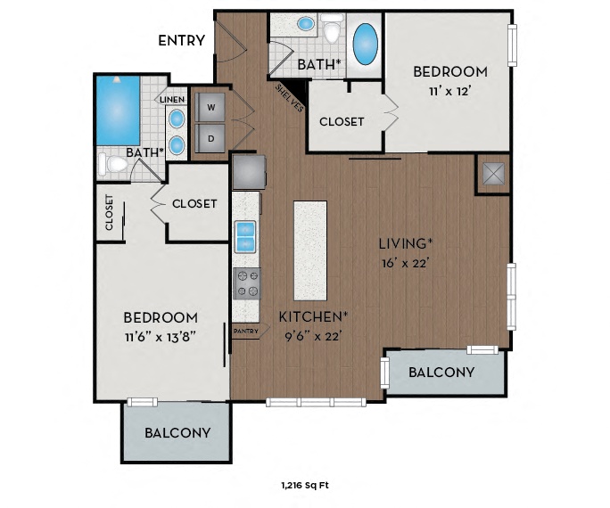 Expanded Floorplan