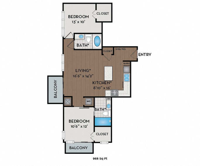 Expanded Floorplan