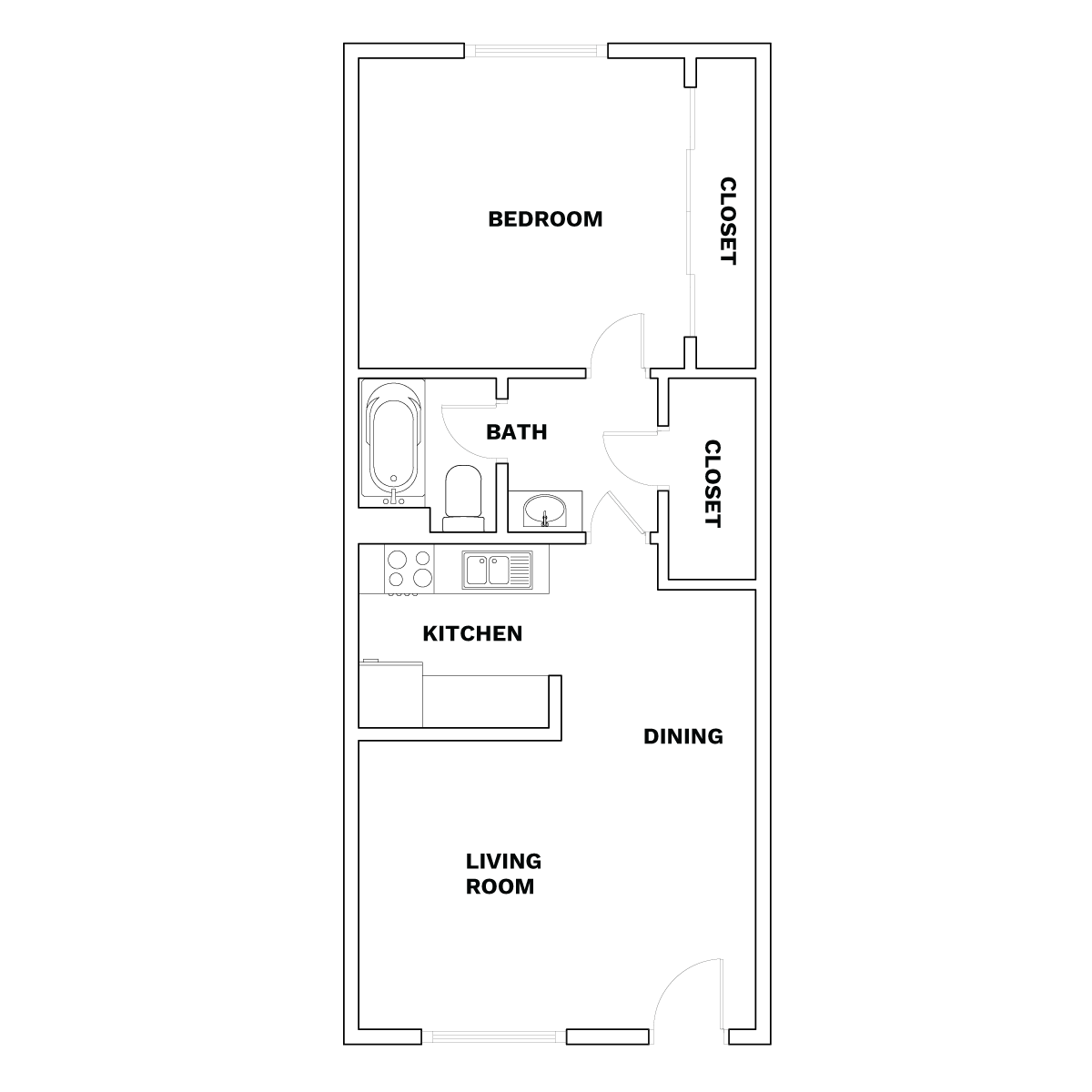 Floor Plans of Omnia on Thomas in Phoenix, AZ