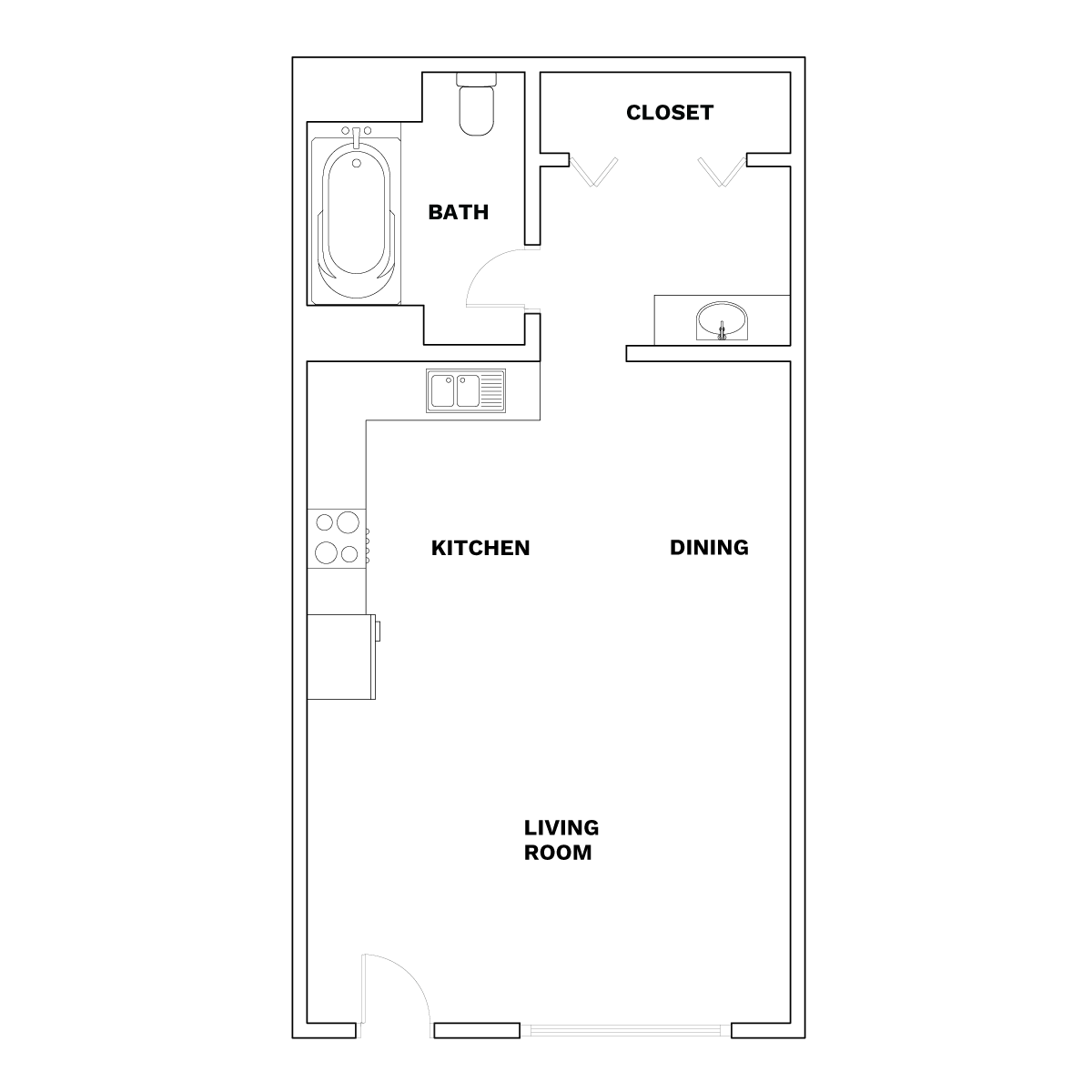 Floor Plans of Omnia on Thomas in Phoenix, AZ