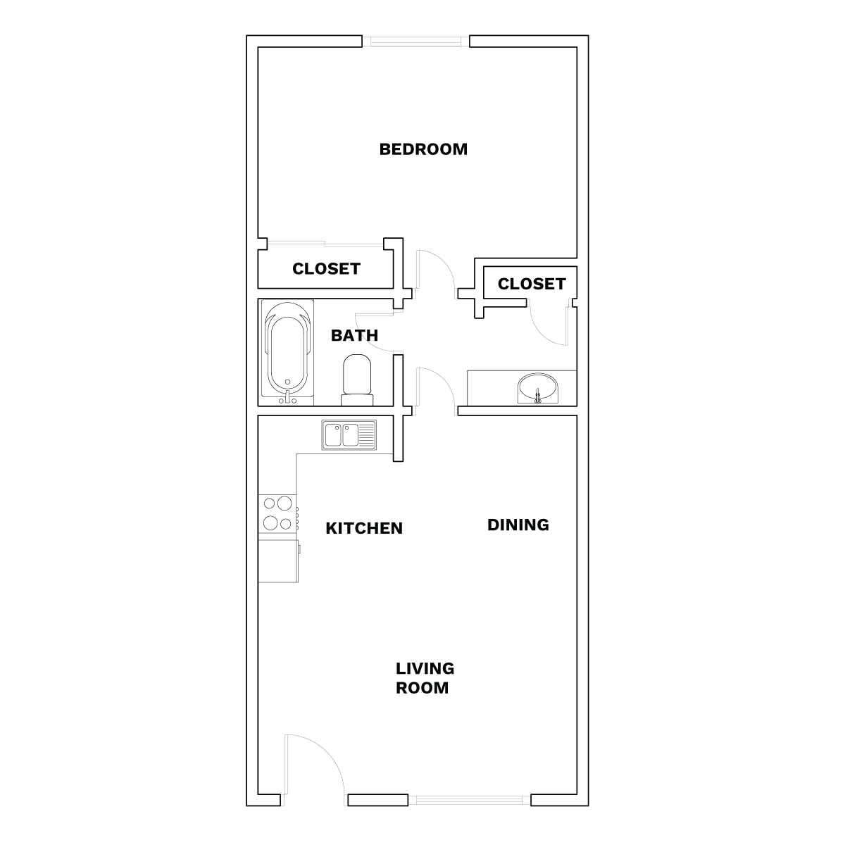 Floor Plans of Omnia on Thomas in Phoenix, AZ