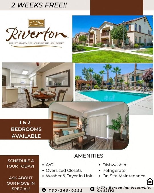 DogFriendly Apartments in High Desert, CA. Amenities