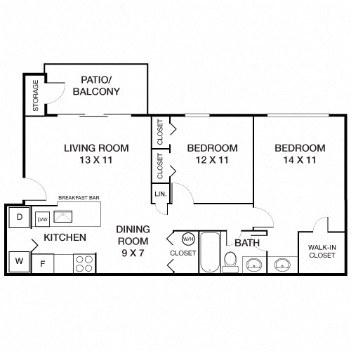 Clydesdale floorplan