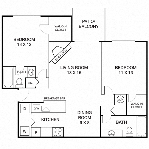 Mustang floorplan